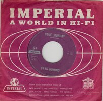 Fats Domino - Blue Monday + When my dreamboat comes home (Vinylsingle)