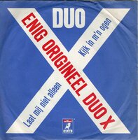 Duo X - Laat mij niet alleen + Kijk in m'n ogen (Vinylsingle)