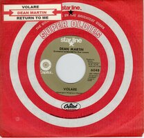 Dean Martin - Volare + Return to me (Vinylsingle)