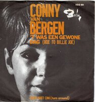 Conny van Bergen - t Was Een Gewone Dag + Kijk Niet Om  (Vinylsingle)