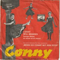 Conny - Teenager melody + Ich mochte mit dir truamen (Vinylsingle)