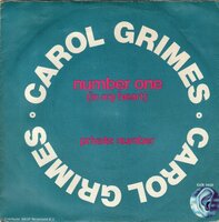 Carol Grimes - Number One (In My Heart) + Private Number (Vinylsingle)