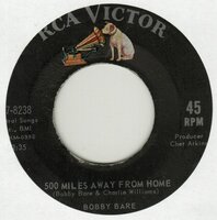 Bobby Bare - 500 miles away from home + It all depends on Linda (Vinylsingle)