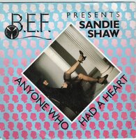 B.E.F. presents Sandie Shaw - Anyone who had a heart + (instr.) (Vinylsingle)