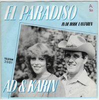 Ad en Karin - El paradiso + In de rode lantaarn (Vinylsingle)
