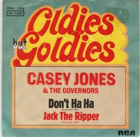 Casey Jones - Don't ha ha + Jack the ripper (Vinylsingle)