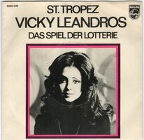 Vicky Leandros - St. Tropez + Das spiel der lotterie (Vinylsingle)