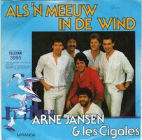 Arne Jansen - Als 'n meeuw in de wind + Miranda (Vinylsingle)