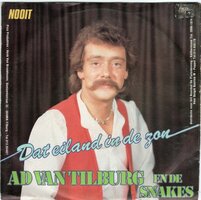 Ad van Tilburg - Dat eiland in de zon + Nooit (Vinylsingle)