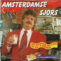 Amsterdamse Sjors - Een Boterham Met Kaas En Wat Te Drinken + Wie Voor Een Dubbeltje Is Geboren (Vinylsingle)