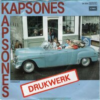 Drukwerk - Kapsones + Vannacht (Vinylsingle)