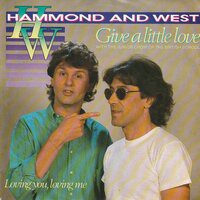 Albert Hammond & Albert West - Give a little love + Loving you loving me (Vinylsingle)