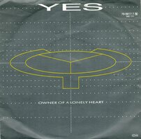 Yes - Owner of a lonely heart + Our song (Vinylsingle)