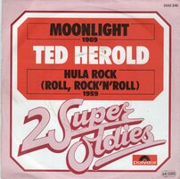 Ted Herold - Moonlight + Hula rock (Vinylsingle)