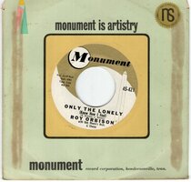 Roy Orbison - Only the lonely + Here comes that song again (Vinylsingle)