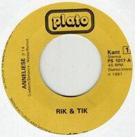 Rik & Tik - Anneliese + Neem Het Met Een Korreltje Zout (Vinylsingle)