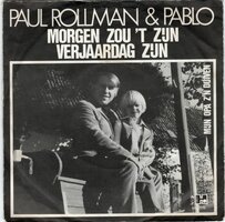 Paul Rollman - Morgen zou 't zijn verjaardag zijn + Mij opa z'n duiven (Vinylsingle)