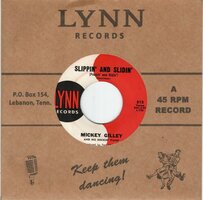 Mickey Gilley - Slippin' And Slidin' + End Of The Line (Vinylsingle)