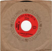 Marty Robbins Jr. - Big Mouthin' Around + It Finally Happened (Vinylsingle)