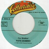 Fats Domino - I'm walkin' + I want to walk you home (Vinylsingle)