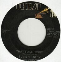 Elvis Presley - That's all right + Blue moon of Kentucky (Vinylsingle)