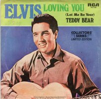 Elvis Presley - Teddy bear + Loving you (Vinylsingle)