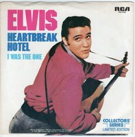 Elvis Presley - Heartbreak hotel + I was the one (Vinylsingle)
