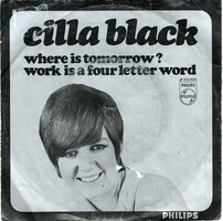 Cilla Black - Where Is Tomorrow? + Work Is A Four Letter Word (Vinylsingle)