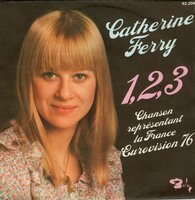 Catherine Ferry - 1, 2, 3 + Petit Jean (Vinylsingle)