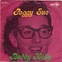 Buddy Holly - Peggy Sue + Slippin' and slidin' (Vinylsingle)