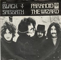 Black Sabbath - Paranoid + The Wizard (Vinylsingle)