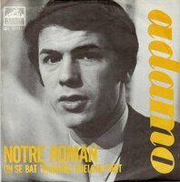 Adamo - Notre roman + On se bat toujours quelque part (Vinylsingle)