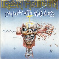 Iron Maiden - Can I play with madness + Black Bart blues (Vinylsingle)