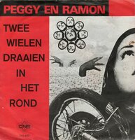 Peggy en Ramon - Twee Wielen Draaien In Het Rond + De Heilsoldaat (Vinylsingle)