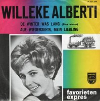 Willeke Alberti - De winter was lang + Auf wiederseh'n (Vinylsingle)