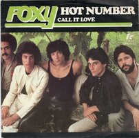 Foxy - Hot number + Call it love (Vinylsingle)