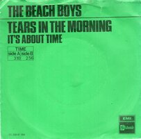 Beach Boys - Tears in the morning + It's about time (Vinylsingle)