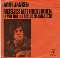 Arne Jansen - Meisjes met rode haren + Ik wil dat jij altijd bij me blijft (Vinylsingle)