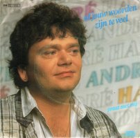 Andre Hazes - Al jouw woorden zijn te veel + Praat met mij (Vinylsingle)