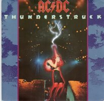AC/DC - Thunderstruck + Fire your guns (Vinylsingle)