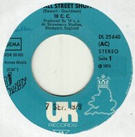 10CC - Wall street shuffle + Gismo my way (Vinylsingle)