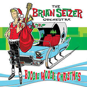 BRIAN SETZER ORCHESTRA - BOO WOOGIE CHRISTMAS -COLOURED- (Vinyl LP)