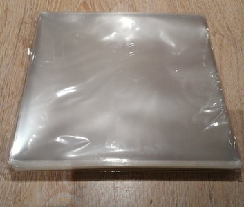 Zacht Plastic Beschermhoezen voor LP's, extra helder en dun, dikte 48 my - per 100 stuks
