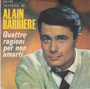 Alain Barriere - Quattro Ragioni Per Non Amarti + Vorrei (Vinylsingle)