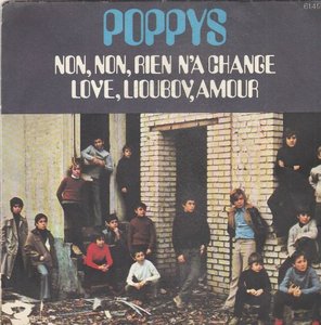 Poppys - Non, non, rien n'a change + Mickey Mouse march (Vinylsingle)
