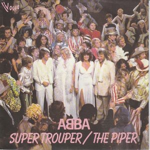Abba - Super trouper + The piper (Vinylsingle)