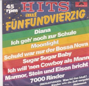 Hits auf Funfundvierzig - Schon War Die Zeit + (Teil II) (Vinylsingle)