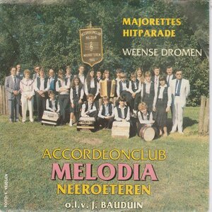 Accordeonclub Melodia - Majorettes Hitparade + Weense dromen (Vinylsingle)