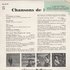 Various - Chansons De France (EP) (Vinylsingle)_