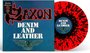 SAXON - DENIM AND LEATHER -COLOURED- (Vinyl LP)_